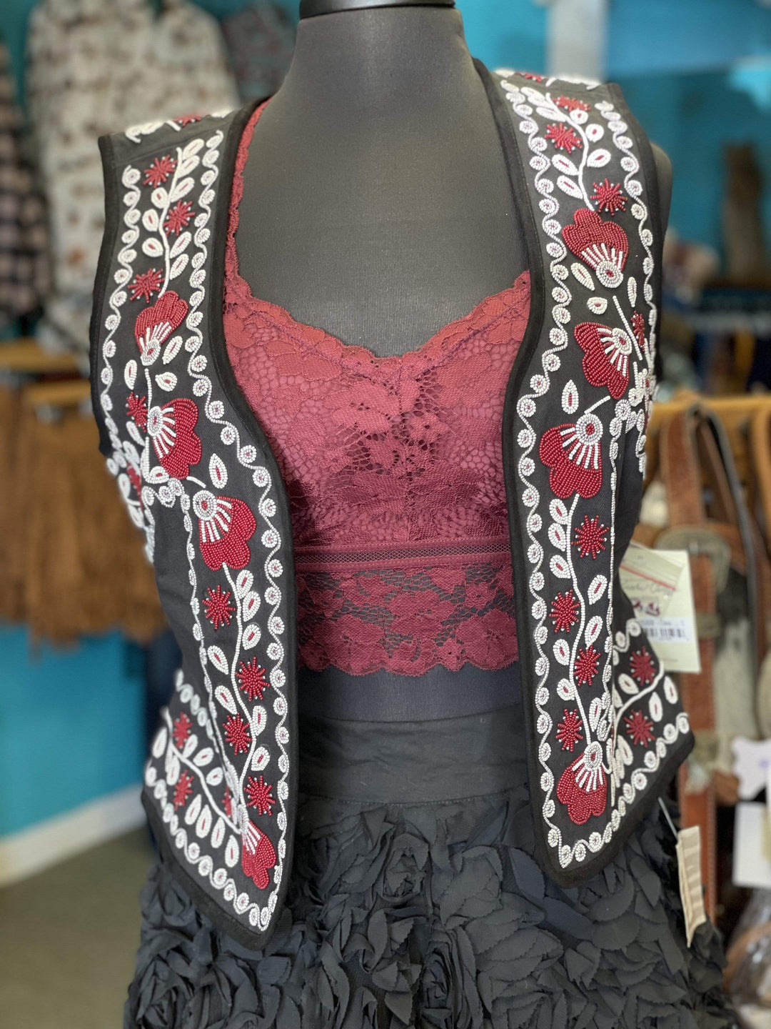 Tasha Polizzi Malia Vest-Vests-Whiskey Ray's Boutique-Whiskey Ray's Boutique, Women's Western Wear Boutique in Waxahachie, TX