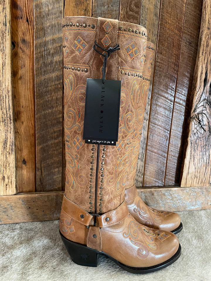 Black Star Wimberley Boots-Boots-Twisted X-Whiskey Ray's Boutique, Women's Western Wear Boutique in Waxahachie, TX