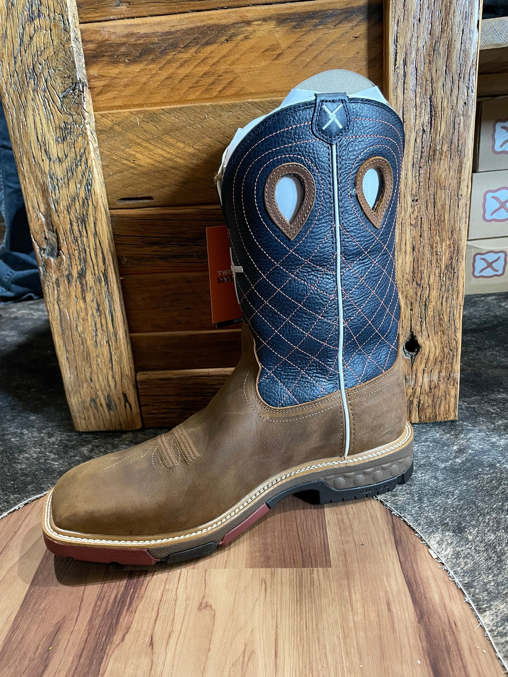 Twisted X Men’s CellStretch Waterproof Work Boot-Boots-Twisted X-Whiskey Ray's Boutique, Women's Western Wear Boutique in Waxahachie, TX