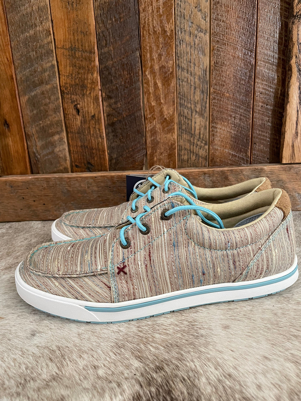 Hooey lopers Tan Multi-Loafers-Twisted X-Whiskey Ray's Boutique, Women's Western Wear Boutique in Waxahachie, TX