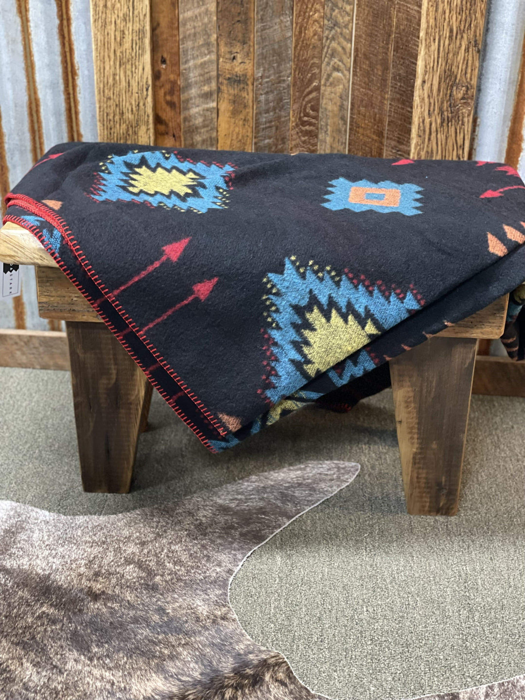 Rhonda Stark Throw-Blankets-Rhonda Stark Designs-Whiskey Ray's Boutique, Women's Western Wear Boutique in Waxahachie, TX