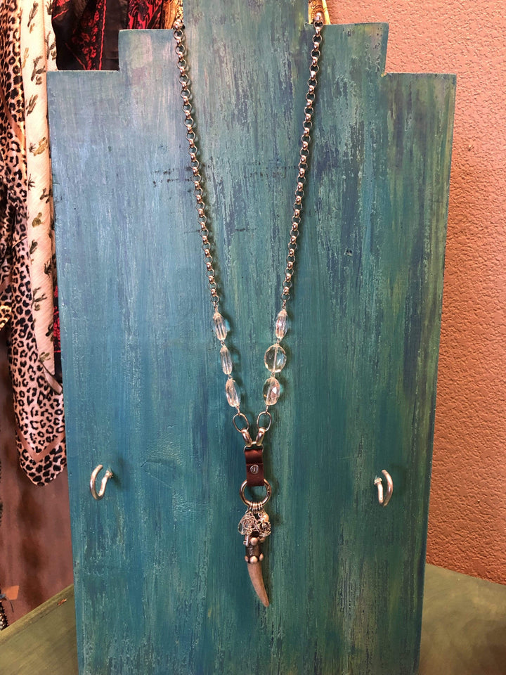 Charm Necklace 22 inches-Necklaces-Whiskey Ray's Boutique-Whiskey Ray's Boutique, Women's Western Wear Boutique in Waxahachie, TX
