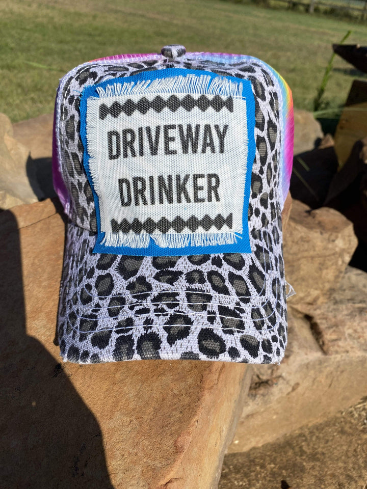 Leopard Tie/Dye Cap-Hats-Whiskey Ray's Boutique-Whiskey Ray's Boutique, Women's Western Wear Boutique in Waxahachie, TX