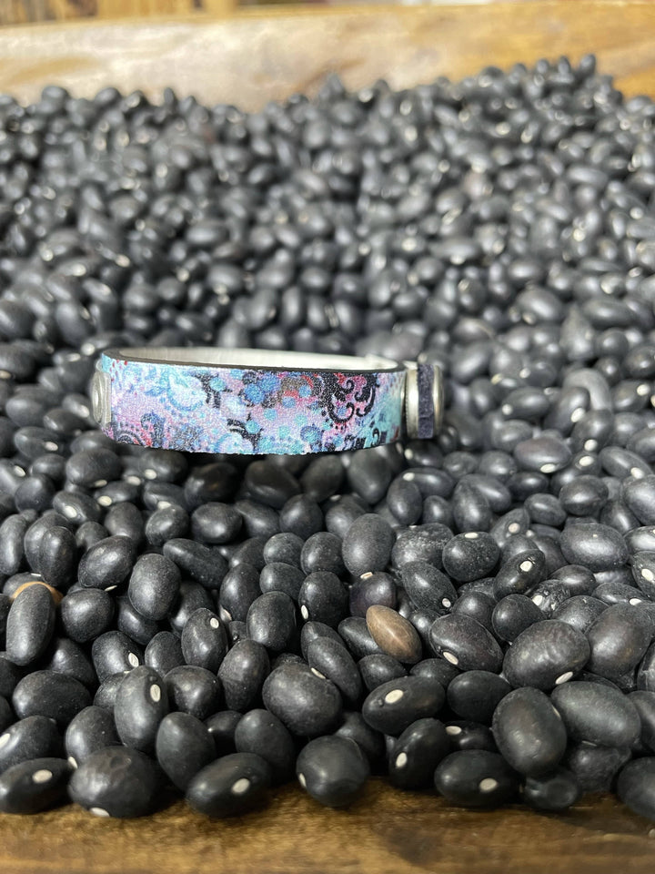 Embossed Scripture Leather Skinny Bracelet-Bracelets-Whiskey Ray's Boutique-Whiskey Ray's Boutique, Women's Western Wear Boutique in Waxahachie, TX