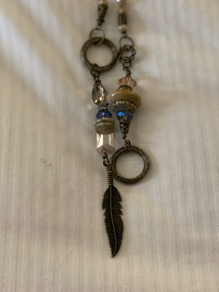 Extra long Beaded Necklace-Necklaces-Whiskey Ray's Boutique-Whiskey Ray's Boutique, Women's Western Wear Boutique in Waxahachie, TX