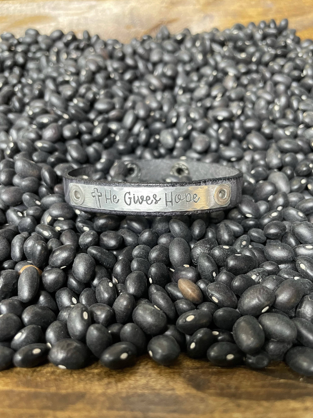 Embossed Scripture Leather Skinny Bracelet-Bracelets-Whiskey Ray's Boutique-Whiskey Ray's Boutique, Women's Western Wear Boutique in Waxahachie, TX