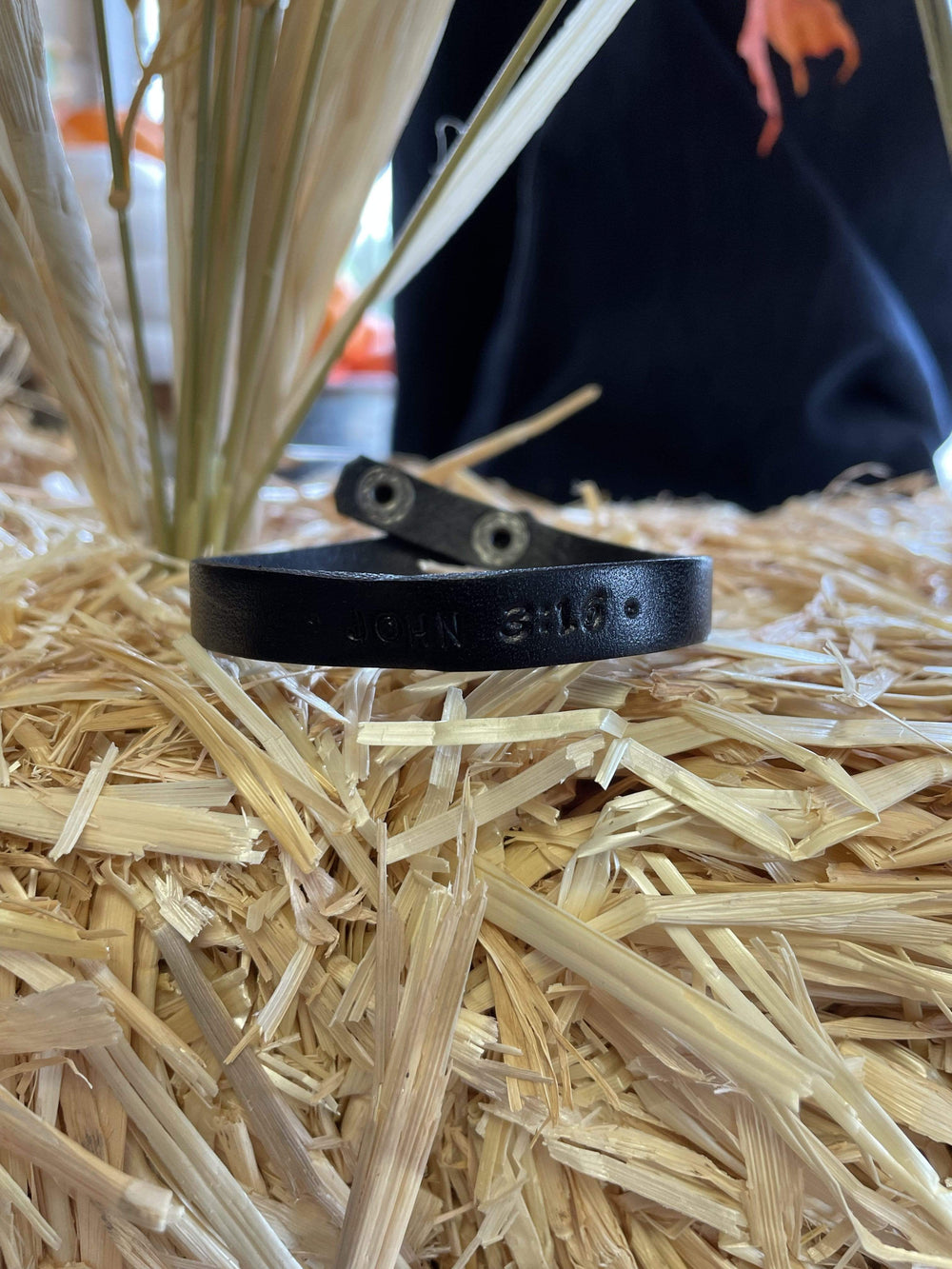 Men’s Scripture Leather Bracelet-Bracelets-Whiskey Ray's Boutique-Whiskey Ray's Boutique, Women's Western Wear Boutique in Waxahachie, TX