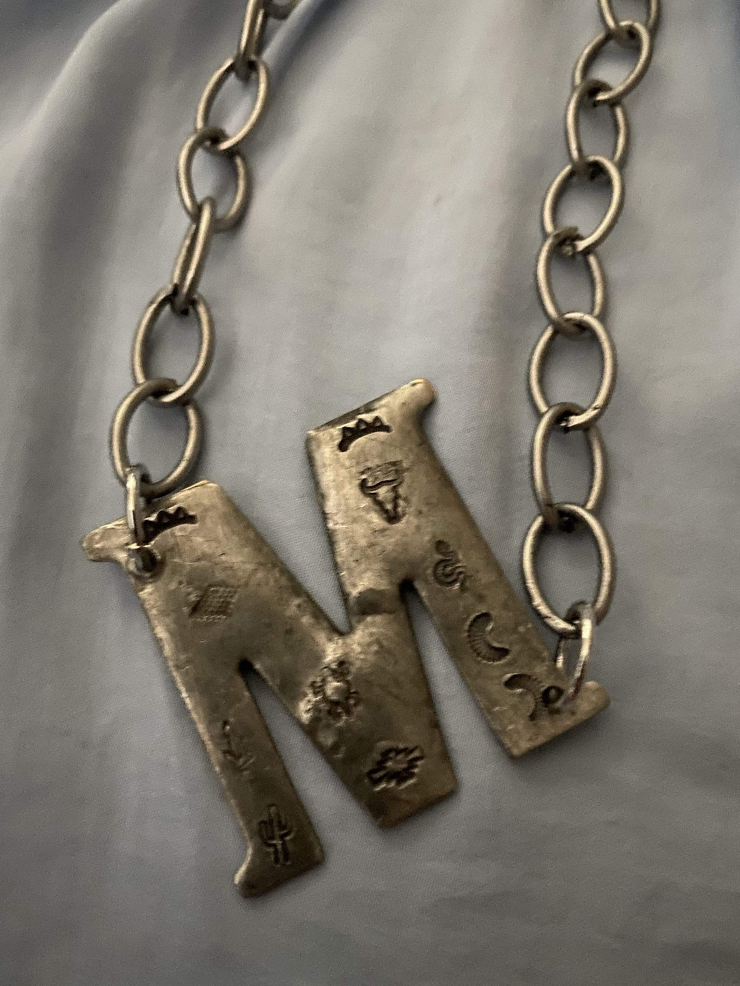Navajo Letter Necklace-Necklaces-Whiskey Ray's Boutique-Whiskey Ray's Boutique, Women's Western Wear Boutique in Waxahachie, TX