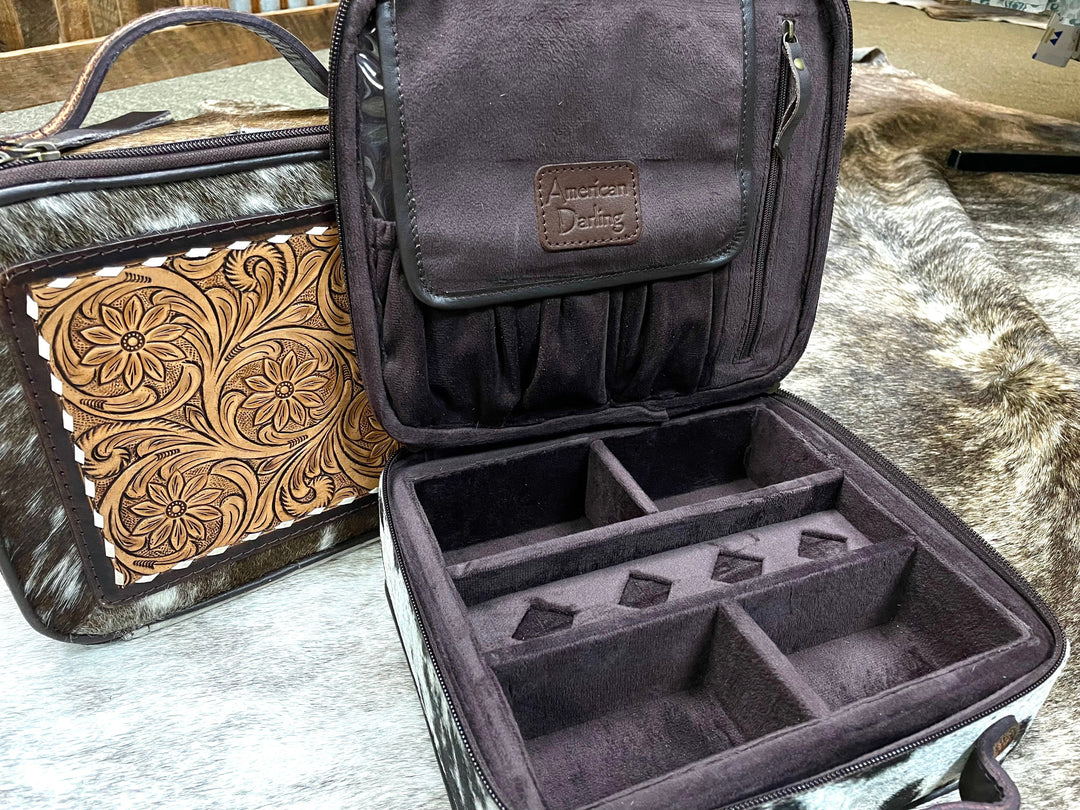 Hair on Hide Jewelry Case-Jewelry Cases-Whiskey Ray's Boutique-Whiskey Ray's Boutique, Women's Western Wear Boutique in Waxahachie, TX