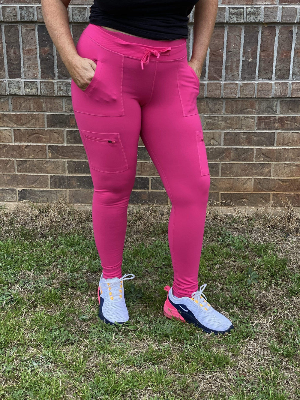 Skinny Cargo Hybrid skinny Leggings-Pants-Whiskey Ray's Boutique-Whiskey Ray's Boutique, Women's Western Wear Boutique in Waxahachie, TX