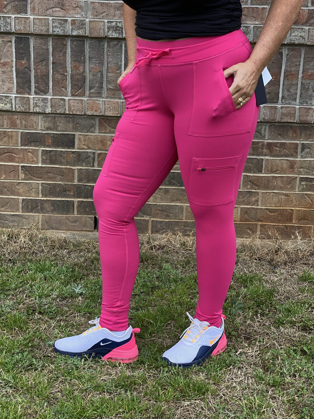 Skinny Cargo Hybrid skinny Leggings-Pants-Whiskey Ray's Boutique-Whiskey Ray's Boutique, Women's Western Wear Boutique in Waxahachie, TX