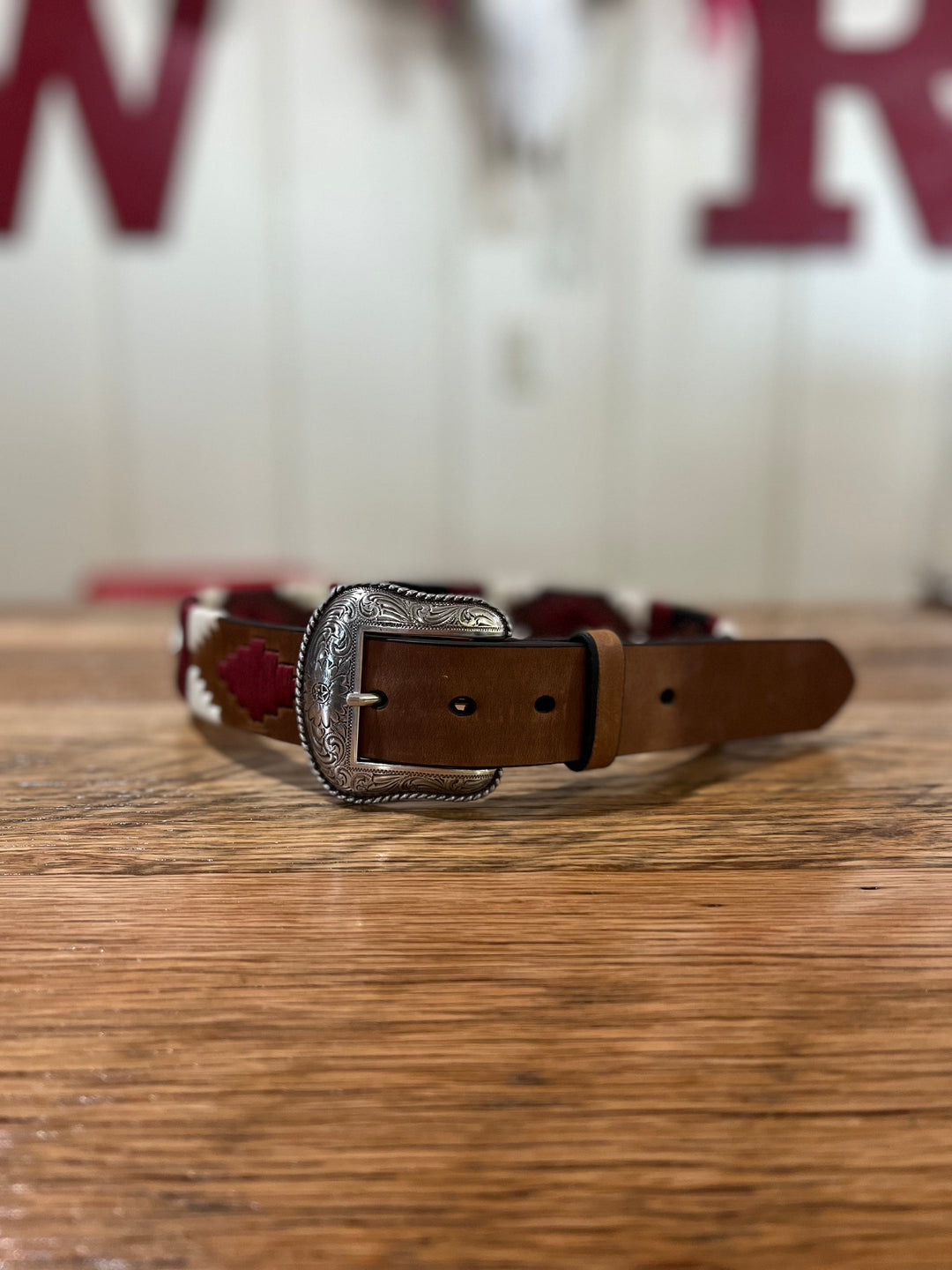 Diamond Embroidery Belt-Belts-Whiskey Ray's Boutique-Whiskey Ray's Boutique, Women's Western Wear Boutique in Waxahachie, TX