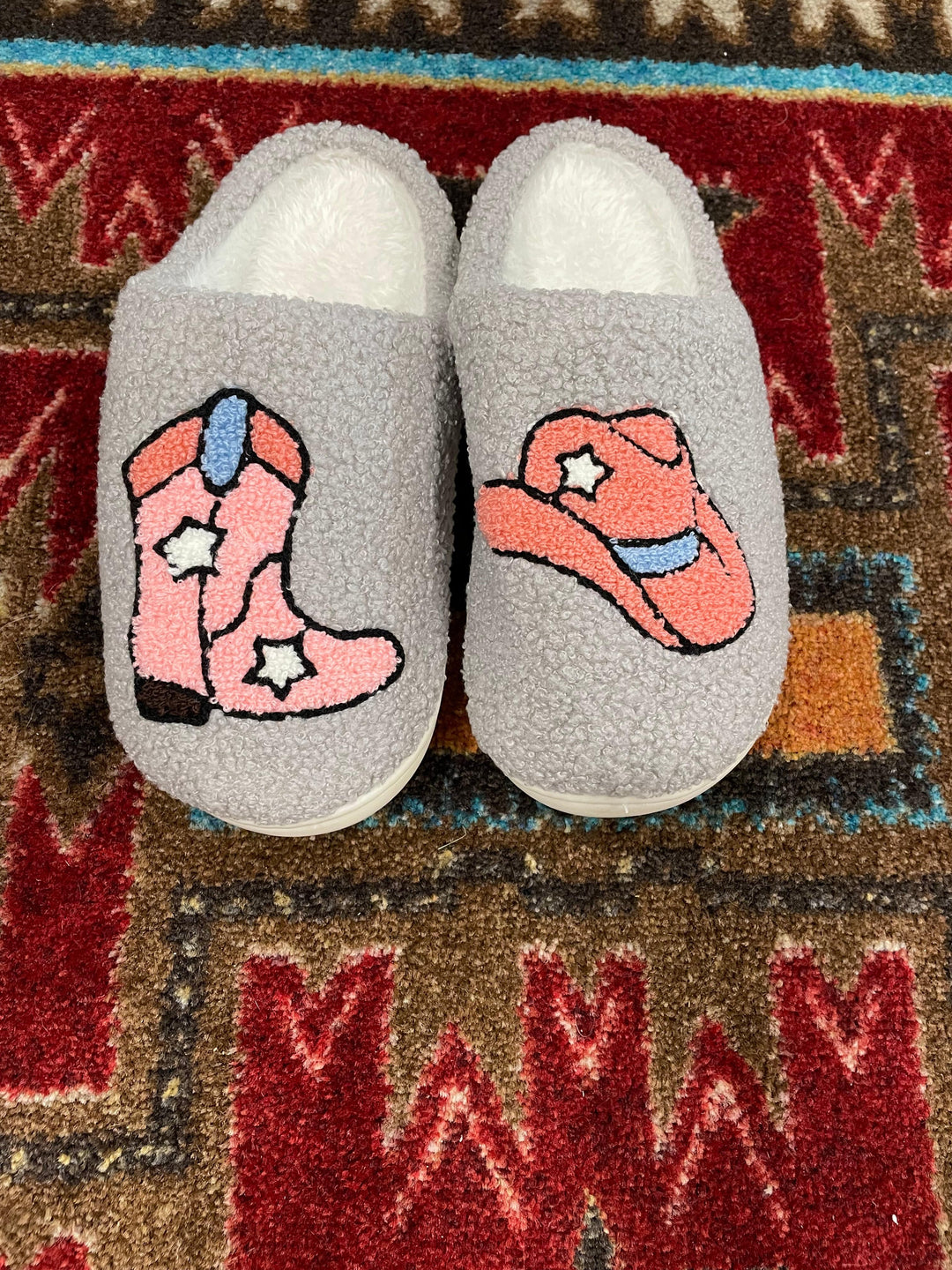 Cowgirl Slippers-Slippers-Whiskey Ray's Boutique-Whiskey Ray's Boutique, Women's Western Wear Boutique in Waxahachie, TX