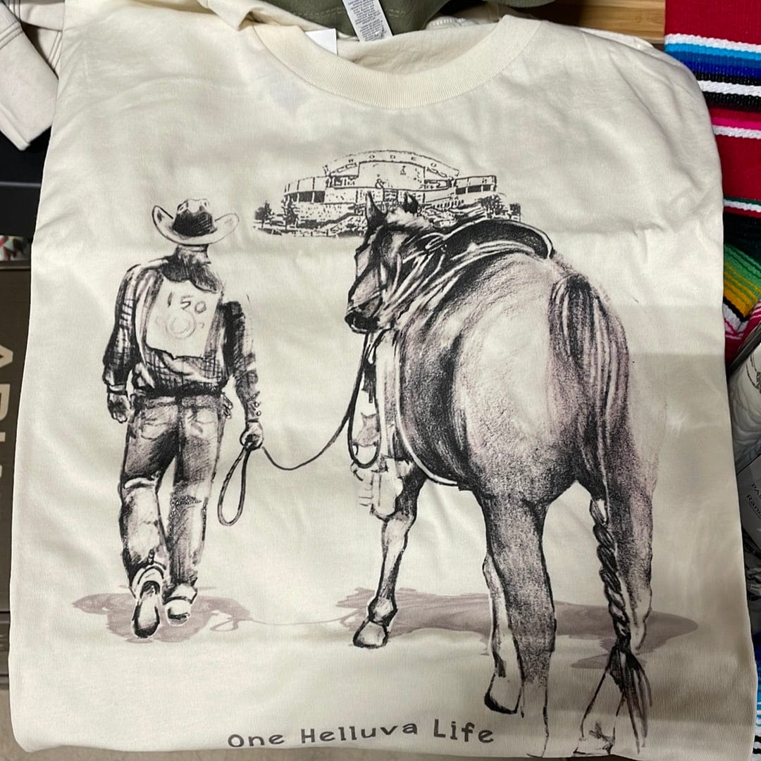 Helluva Life Tee-Graphic Tops-Whiskey Ray's Boutique-Whiskey Ray's Boutique, Women's Western Wear Boutique in Waxahachie, TX
