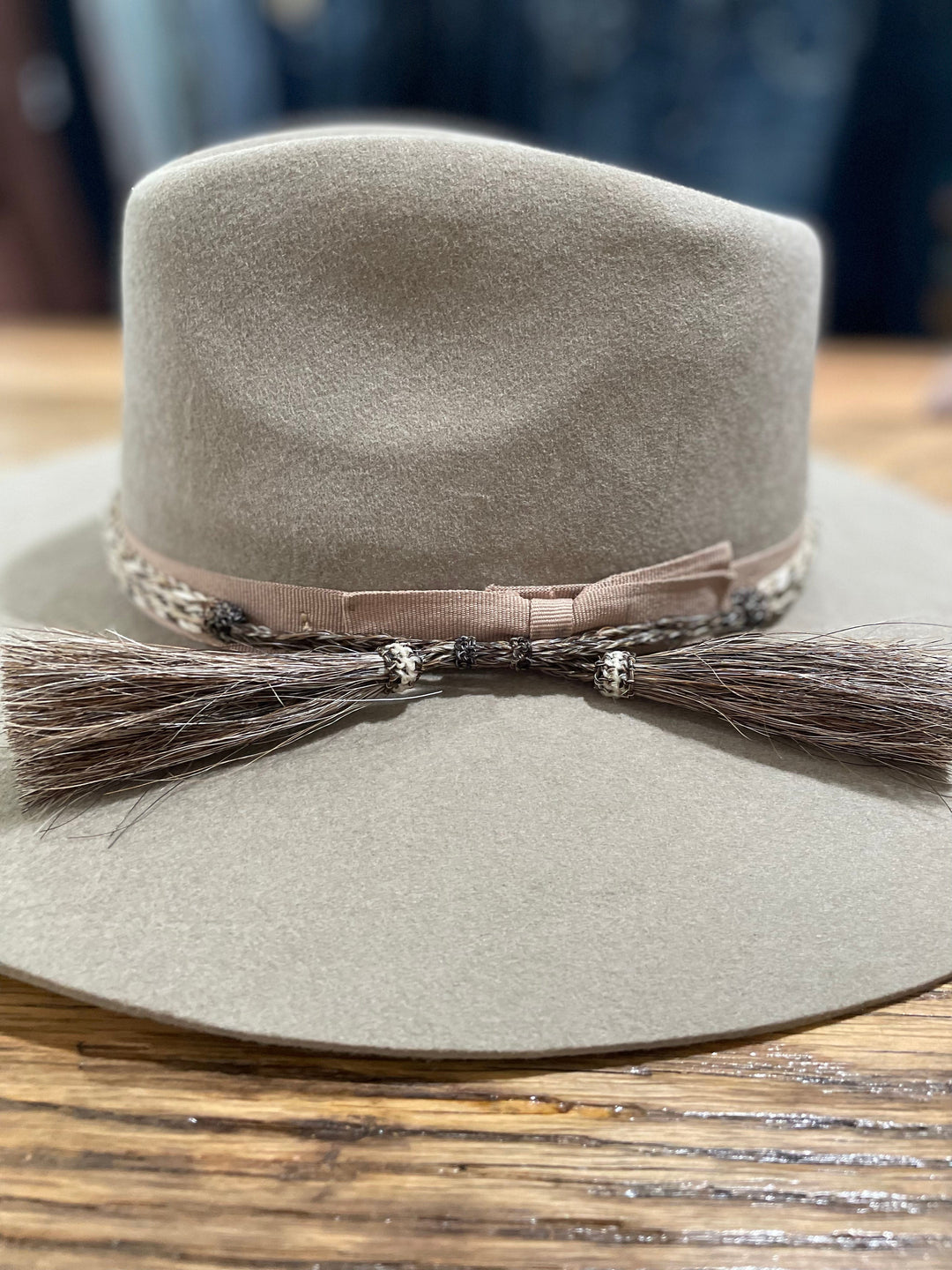 Light Tan Tapestry Band-Hat Bands-Whiskey Ray's Boutique-Whiskey Ray's Boutique, Women's Western Wear Boutique in Waxahachie, TX