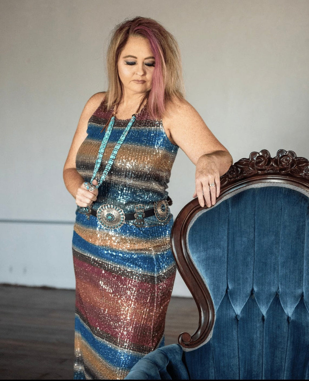 Lydia sequin Skirt-Skirts-Tasha Polizzi-Whiskey Ray's Boutique, Women's Western Wear Boutique in Waxahachie, TX