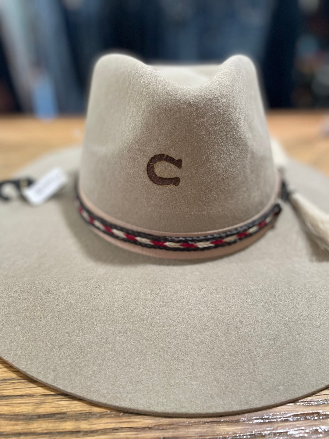 Red Genuine Horsehair Hat Band-Hat Bands-Whiskey Ray's Boutique-Whiskey Ray's Boutique, Women's Western Wear Boutique in Waxahachie, TX