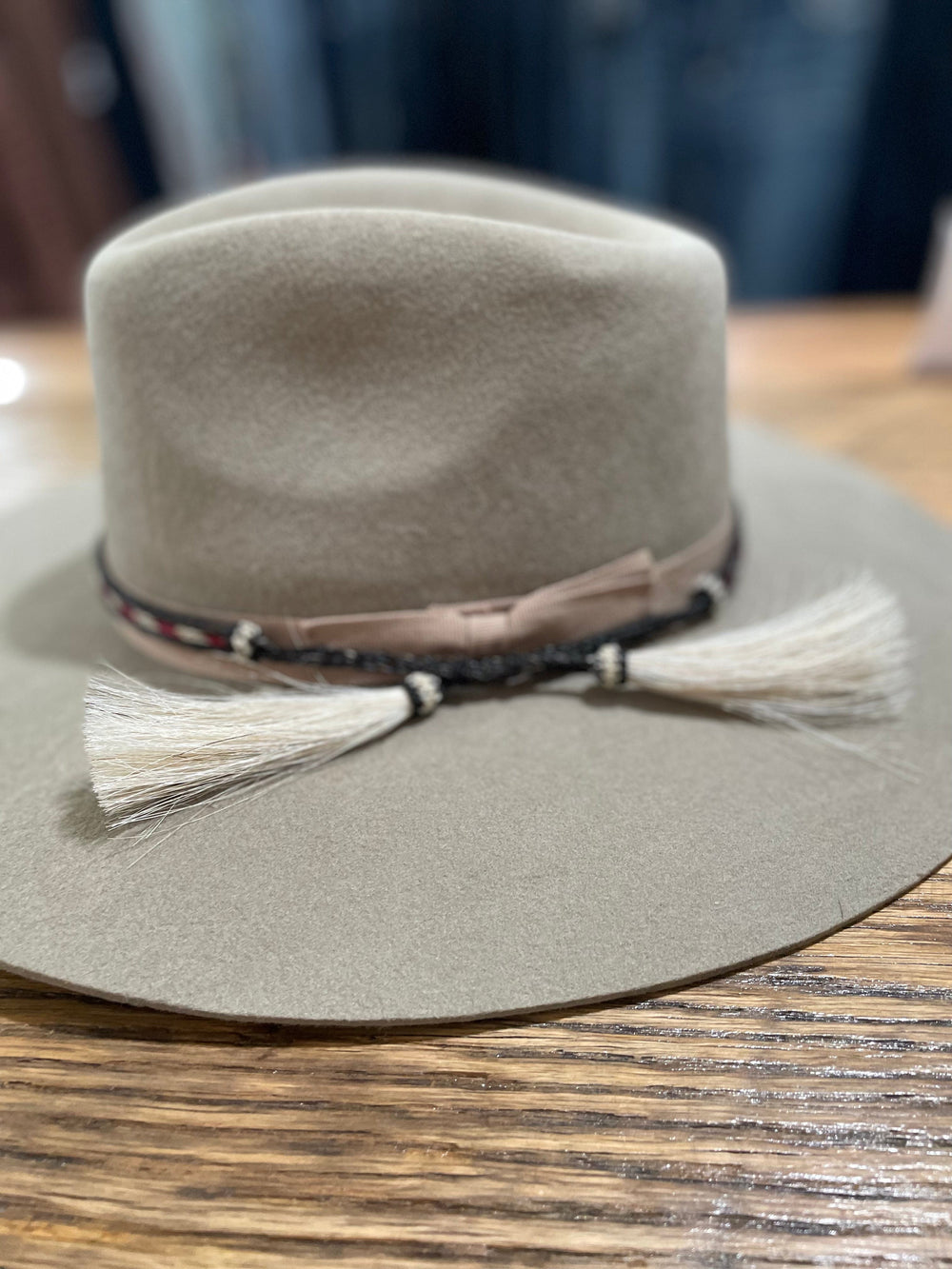 Red Genuine Horsehair Hat Band-Hat Bands-Whiskey Ray's Boutique-Whiskey Ray's Boutique, Women's Western Wear Boutique in Waxahachie, TX