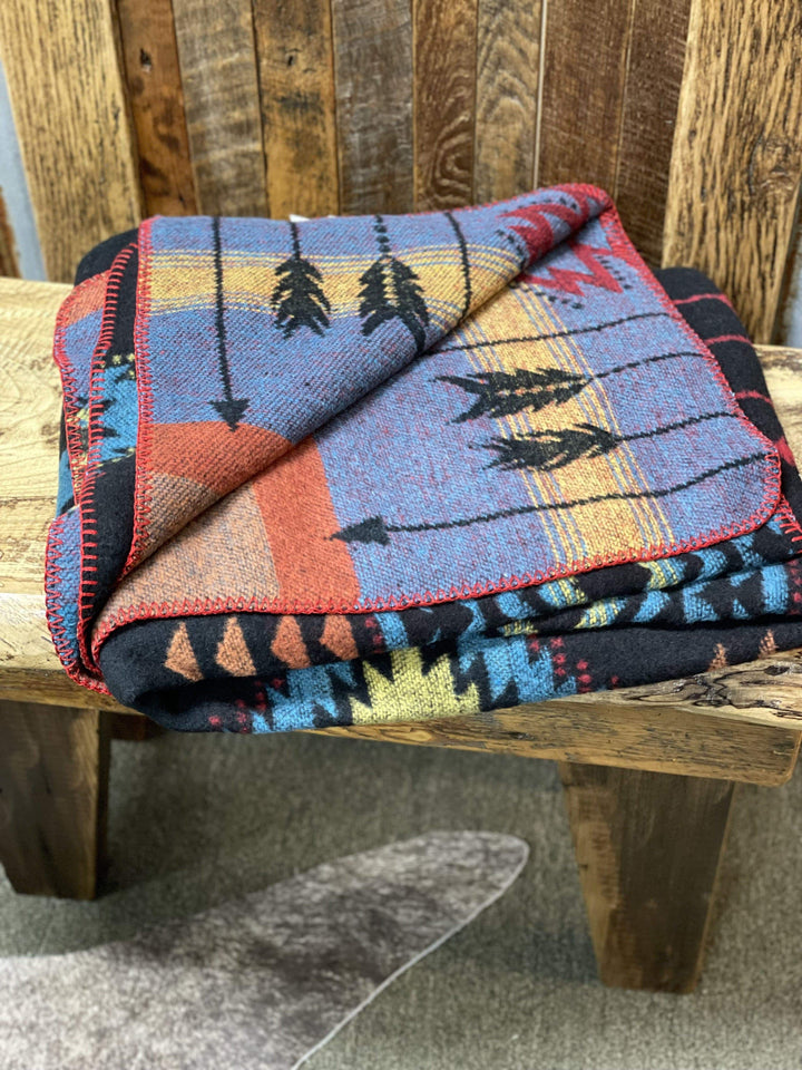 Rhonda Stark Throw-Blankets-Rhonda Stark Designs-Whiskey Ray's Boutique, Women's Western Wear Boutique in Waxahachie, TX