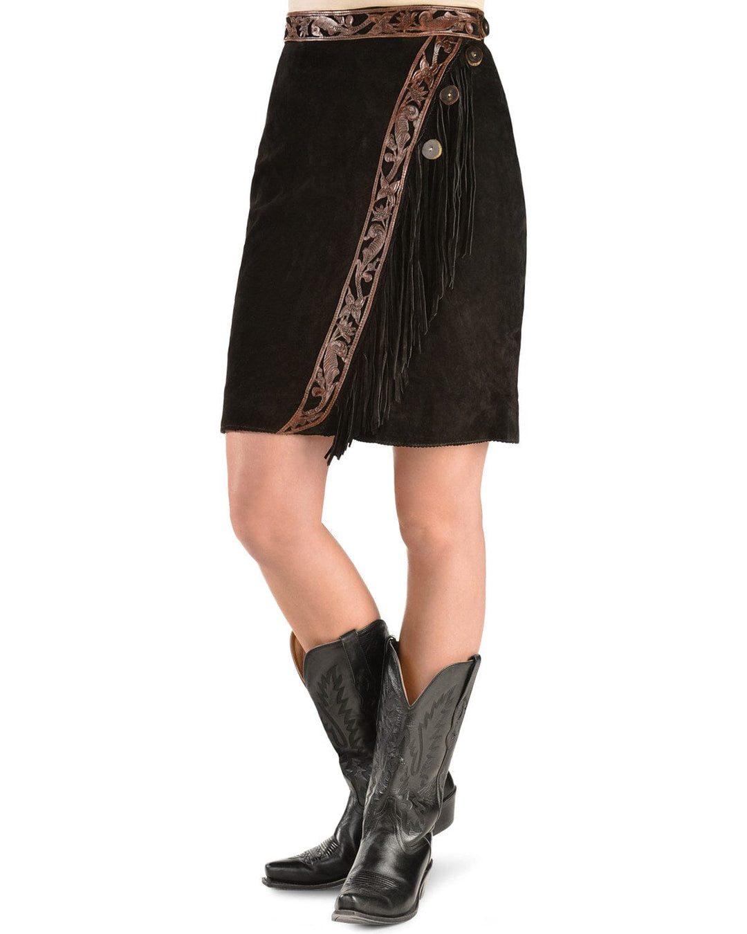 Sedona Carved Skirt-Skirts-Whiskey Ray's Boutique-Whiskey Ray's Boutique, Women's Western Wear Boutique in Waxahachie, TX