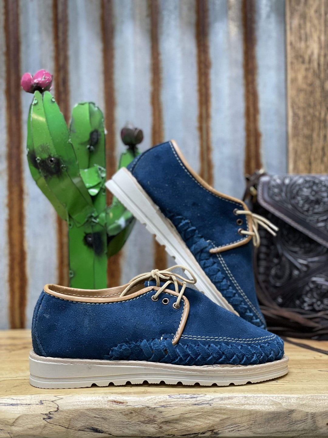 Lace Up Suede Moccasin-Moccasins-Whiskey Ray's Boutique-Whiskey Ray's Boutique, Women's Western Wear Boutique in Waxahachie, TX