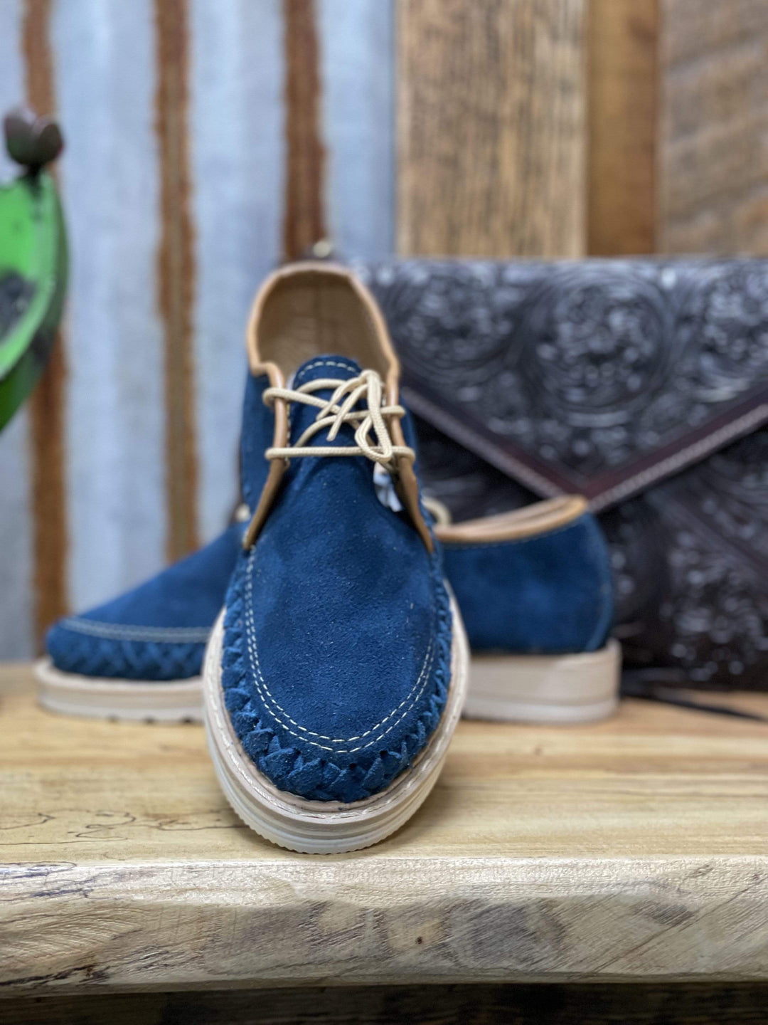 Lace Up Suede Moccasin-Moccasins-Whiskey Ray's Boutique-Whiskey Ray's Boutique, Women's Western Wear Boutique in Waxahachie, TX