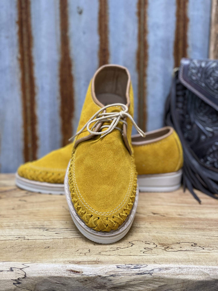 Lace Up Suede Moccasin-Moccasins-Whiskey Ray's Boutique-Whiskey Ray's Boutique, Women's Western Wear Boutique in Waxahachie, TX