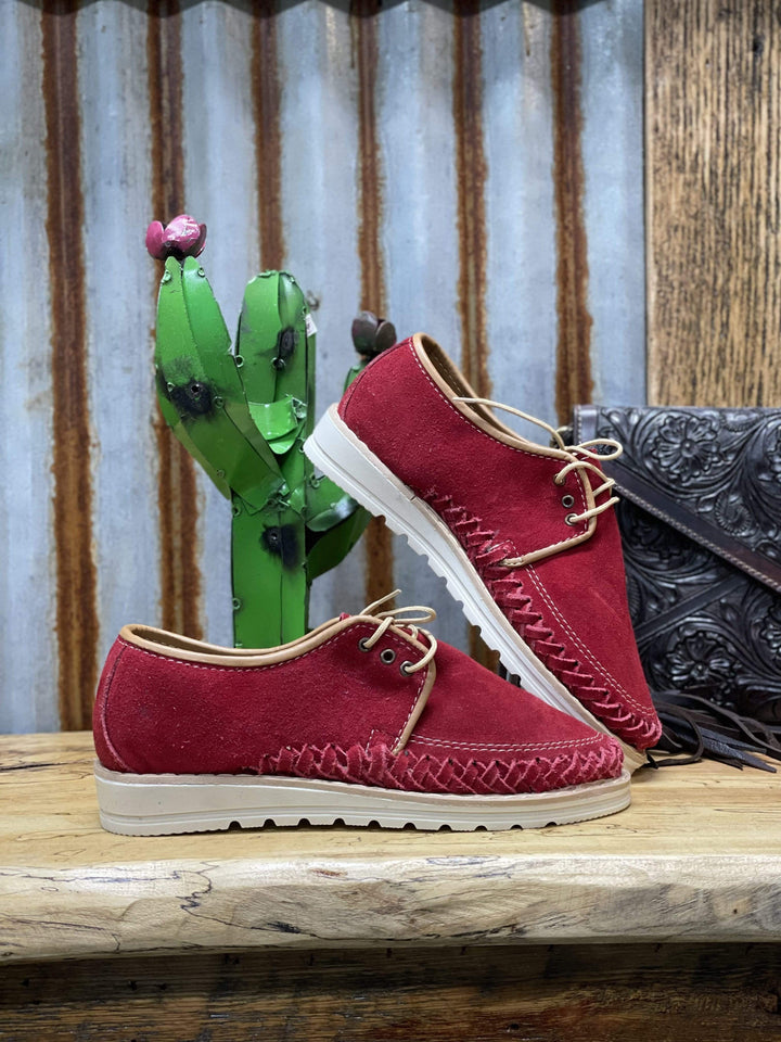 Lace Up Suede Moccasin-Moccasins-Whiskey Ray's Boutique-Whiskey Ray's Boutique, Women's Western Wear Boutique in Waxahachie, TX