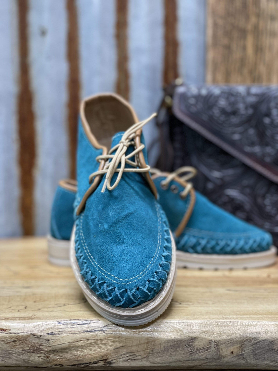 Lace Up Suede Moccasin-Moccasins-Whiskey Ray's Boutique-Whiskey Ray's Boutique, Women's Western Wear Boutique in Waxahachie, TX