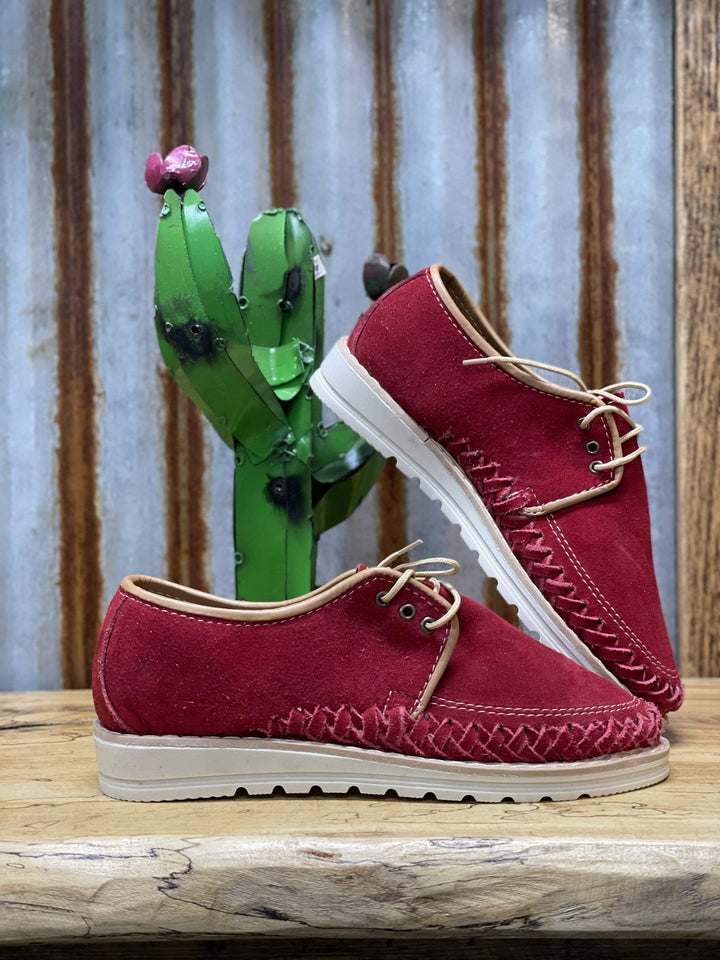 Lace Up Suede Moccasin-Moccasins-Whiskey Ray's Boutique-Whiskey Ray's Boutique, Women's Western Wear Boutique in Waxahachie, TX