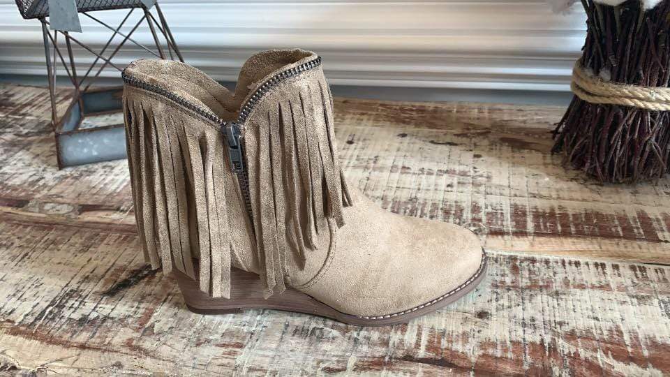Wendy Booties-Boots-Whiskey Ray's Boutique-Whiskey Ray's Boutique, Women's Western Wear Boutique in Waxahachie, TX