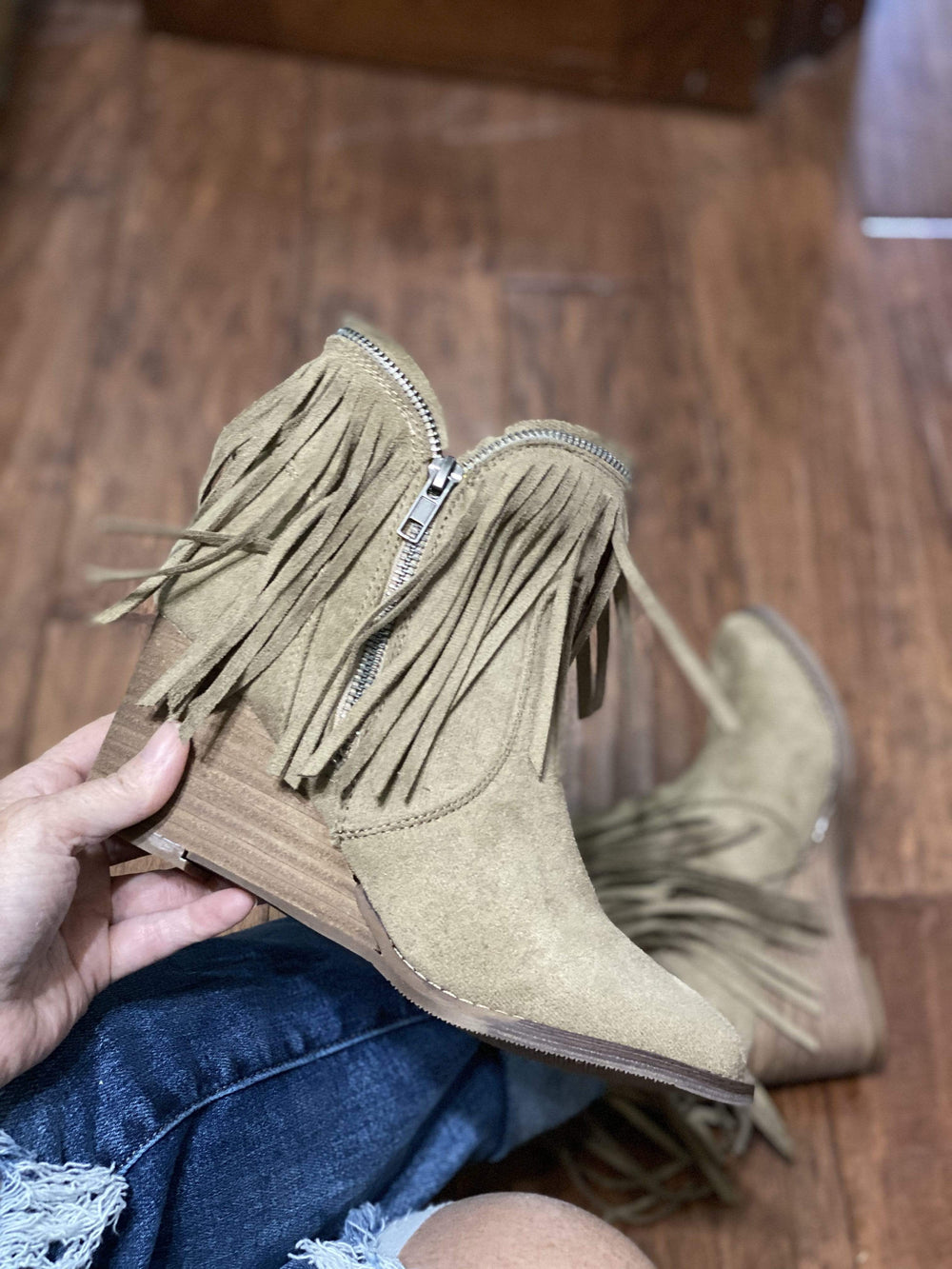 Wendy Booties-Boots-Whiskey Ray's Boutique-Whiskey Ray's Boutique, Women's Western Wear Boutique in Waxahachie, TX