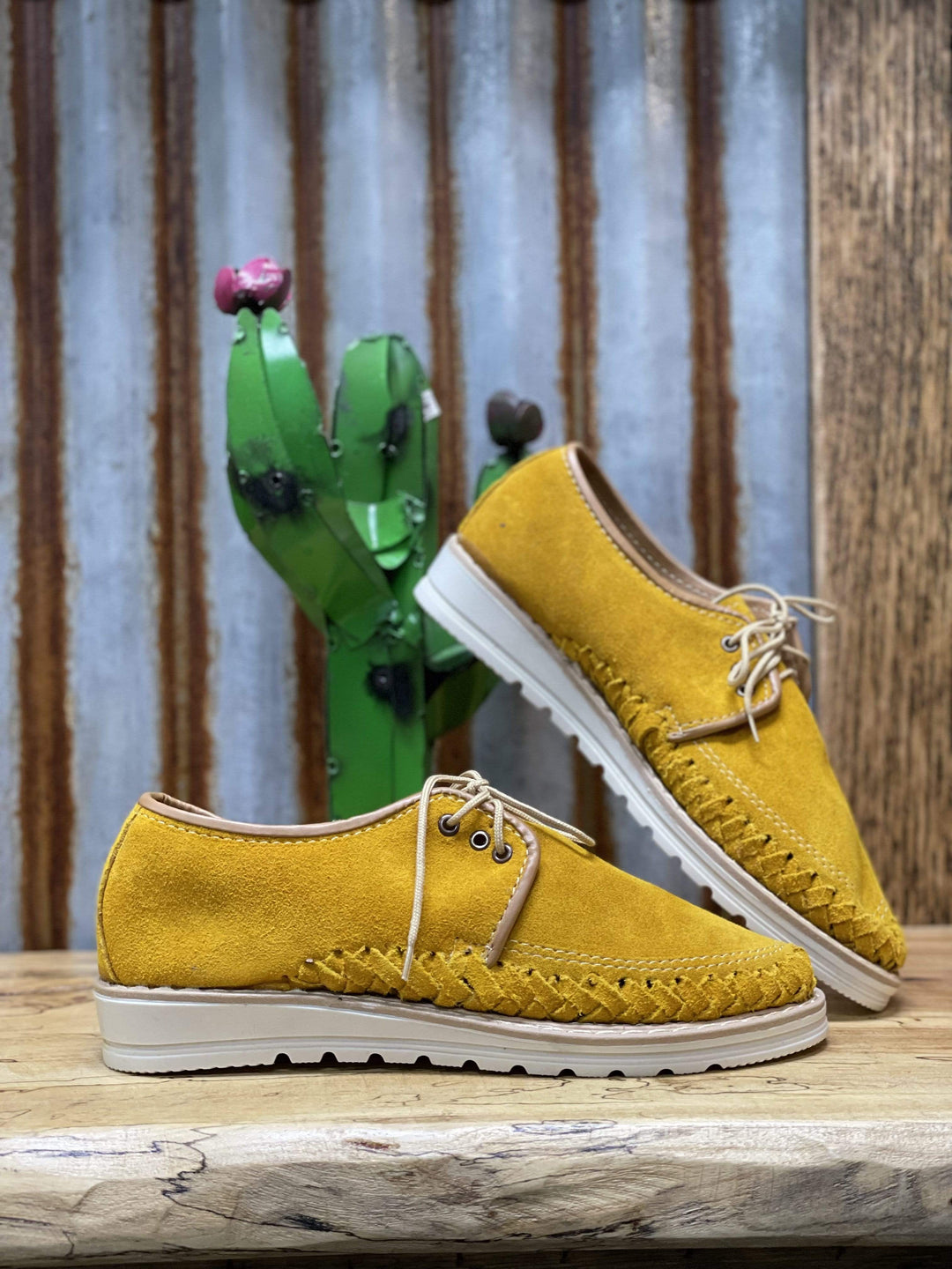 Lace Up Suede Moccasin-Moccasins-Whiskey Ray's Boutique-Whiskey Ray's Boutique, Women's Western Wear Boutique in Waxahachie, TX