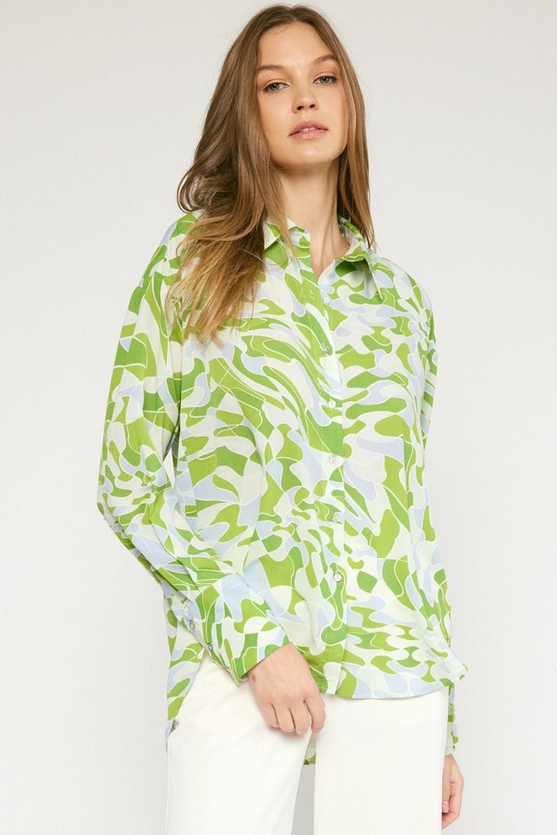The Amy Top-Long Sleeves-Whiskey Ray's Boutique-Whiskey Ray's Boutique, Women's Western Wear Boutique in Waxahachie, TX