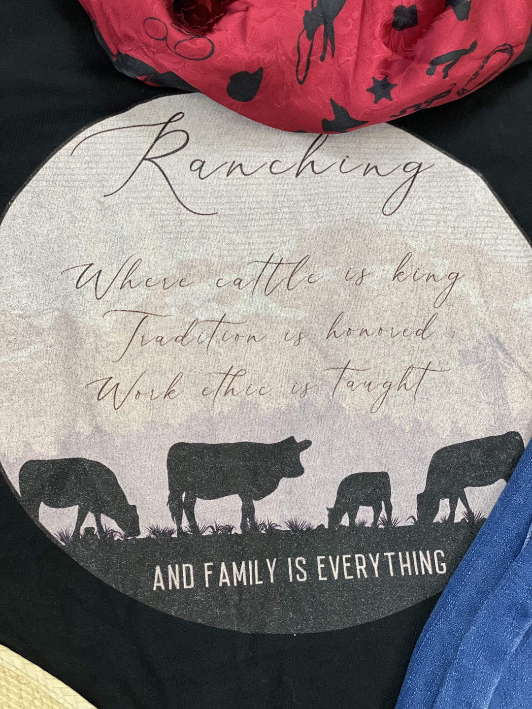 Ranching Tee-Graphic Tops-Whiskey Ray's Boutique-Whiskey Ray's Boutique, Women's Western Wear Boutique in Waxahachie, TX
