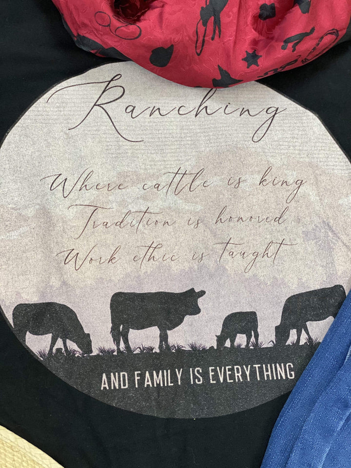Ranching Tee-Graphic Tops-Whiskey Ray's Boutique-Whiskey Ray's Boutique, Women's Western Wear Boutique in Waxahachie, TX