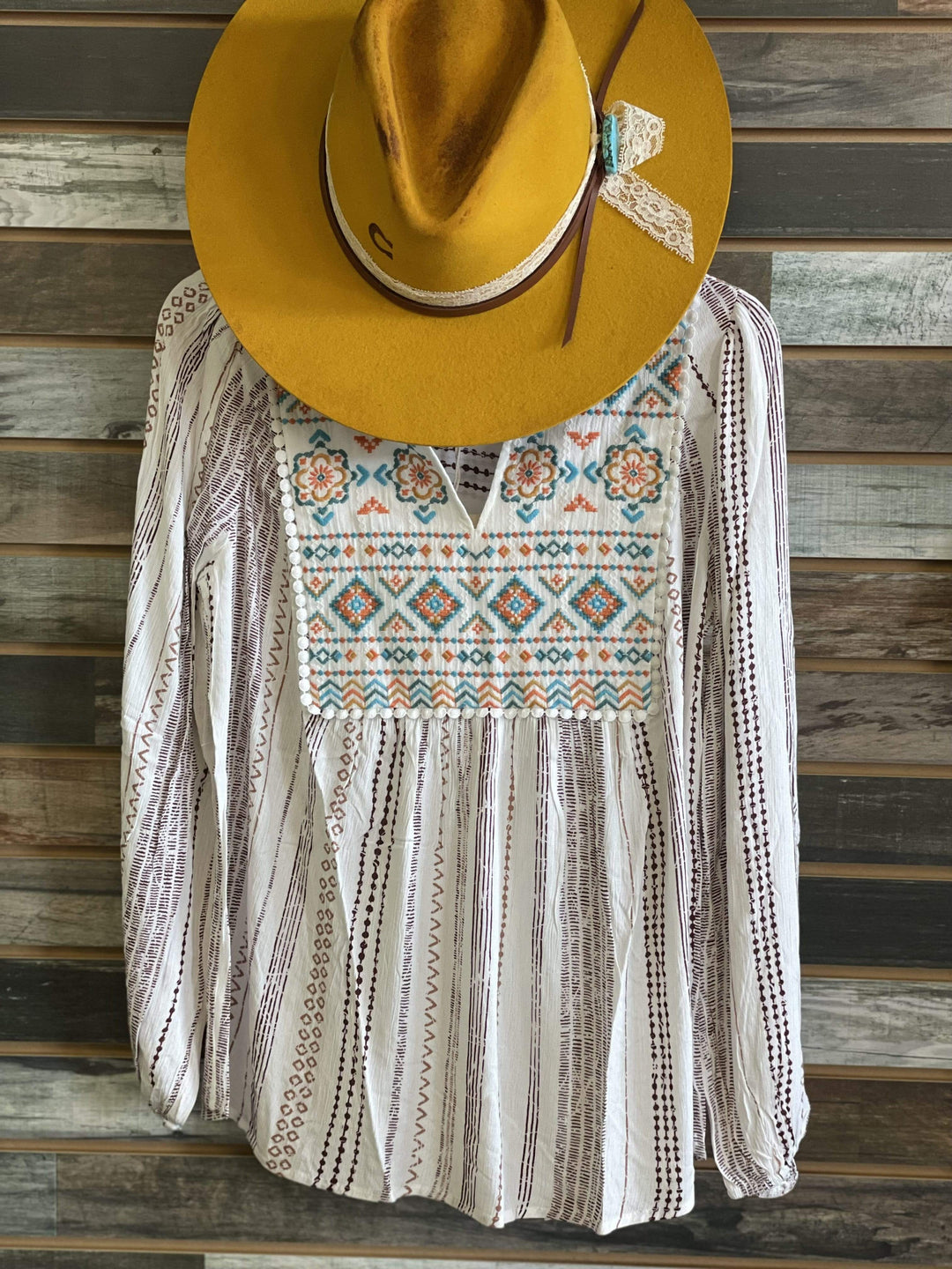 Tenaha Top-Long Sleeves-Whiskey Ray's Boutique-Whiskey Ray's Boutique, Women's Western Wear Boutique in Waxahachie, TX
