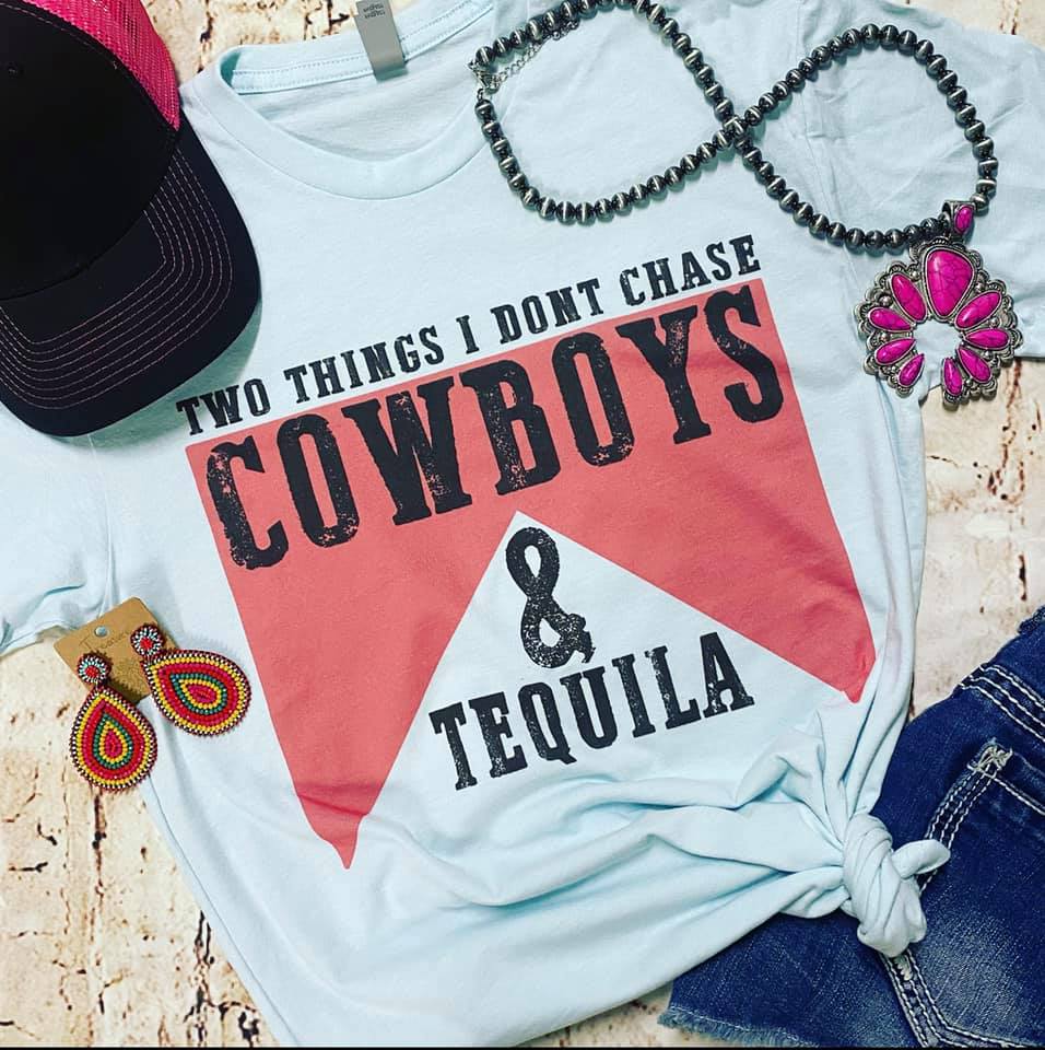 Two Things I don't Chase-Graphic Tops-Whiskey Ray's Boutique-Whiskey Ray's Boutique, Women's Western Wear Boutique in Waxahachie, TX
