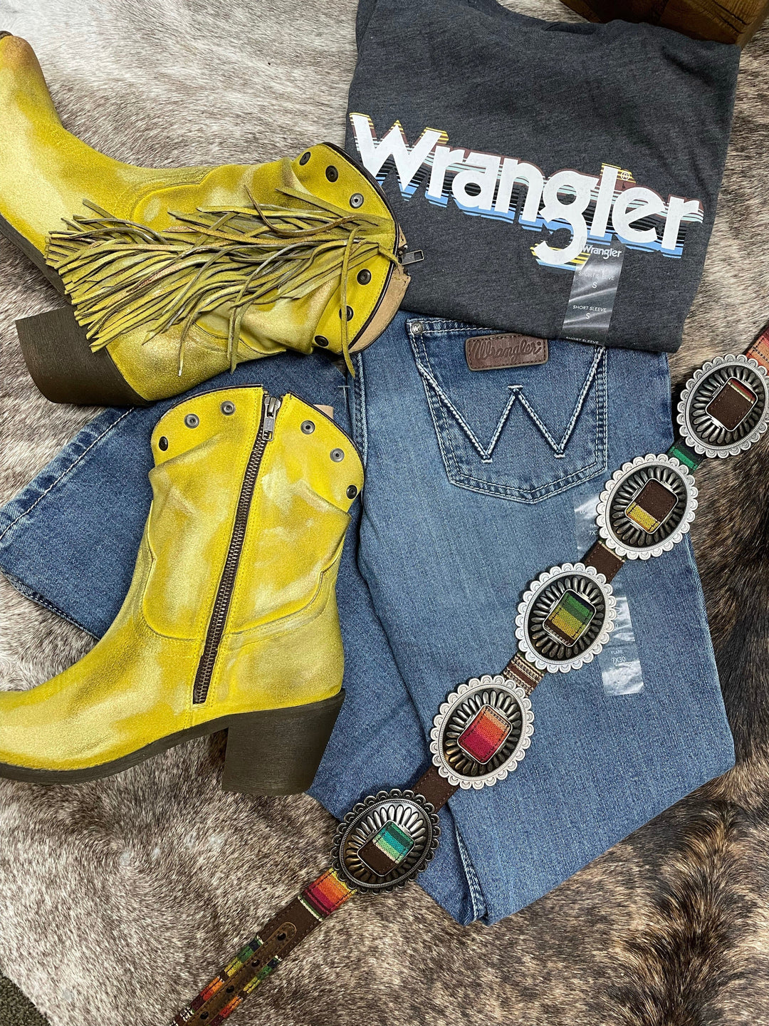 Women's Wrangler Retro Mae Flare Jean in Desiree-Jeans-Whiskey Ray's Boutique-Whiskey Ray's Boutique, Women's Western Wear Boutique in Waxahachie, TX