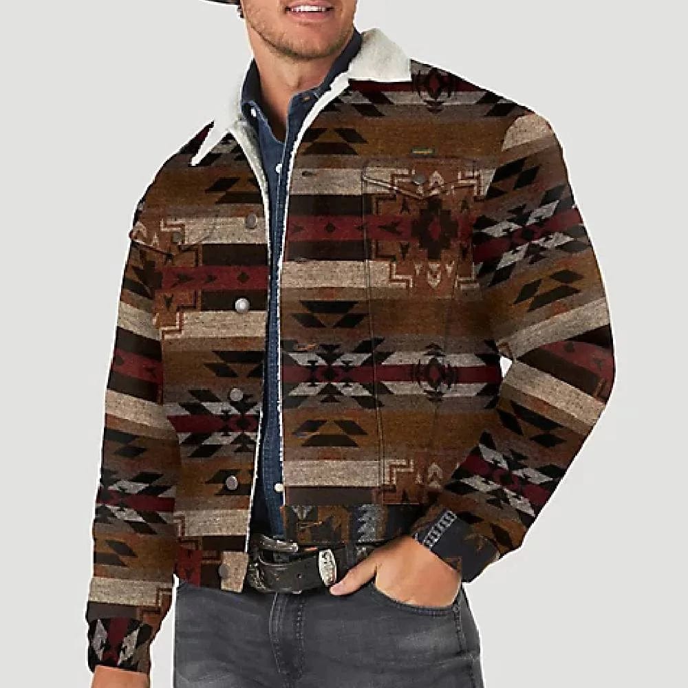 Wrangler Pecan Pie Sherpa Jacket-Coats & Jackets-Wrangler-Whiskey Ray's Boutique, Women's Western Wear Boutique in Waxahachie, TX