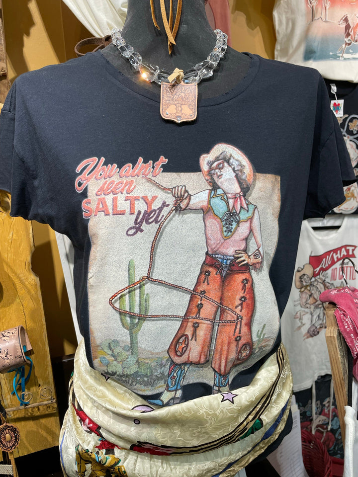 You Ain't Seen Salty Tee-Graphic Tops-Whiskey Ray's Boutique-Whiskey Ray's Boutique, Women's Western Wear Boutique in Waxahachie, TX