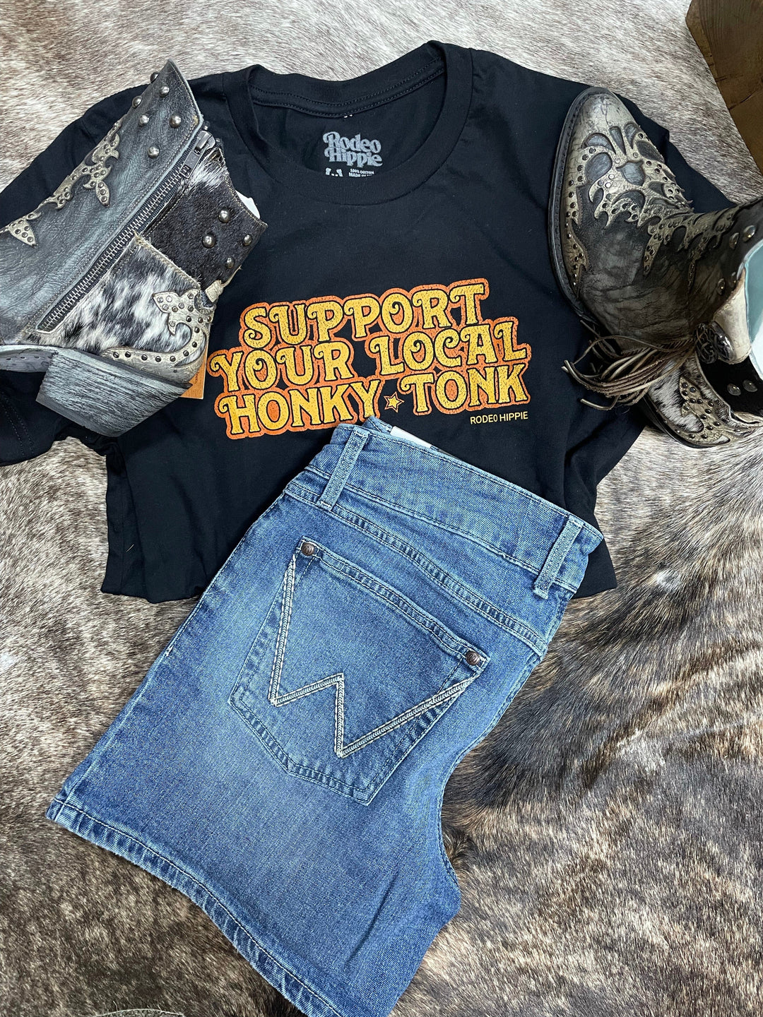 Women's Wrangler Retro Mae Short Valerie-Shorts-Wrangler-Whiskey Ray's Boutique, Women's Western Wear Boutique in Waxahachie, TX