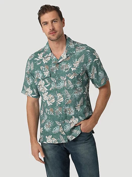 Wrangler Coconut Cowboy Snap Front Shirt-Men's Shirts-Wrangler-Whiskey Ray's Boutique, Women's Western Wear Boutique in Waxahachie, TX