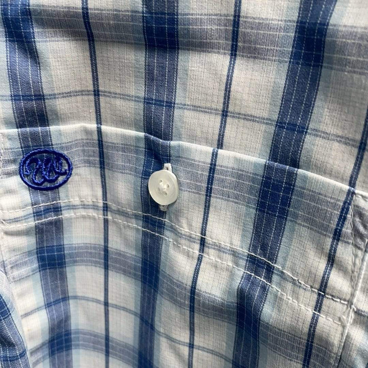 Wrangler Classic Fit Button down shirt-Men's Shirts-Wrangler-Whiskey Ray's Boutique, Women's Western Wear Boutique in Waxahachie, TX