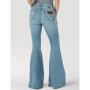 Wrangler Retro High Rise Retro Trumpet Flare Jeans-Jeans-Wrangler-Whiskey Ray's Boutique, Women's Western Wear Boutique in Waxahachie, TX