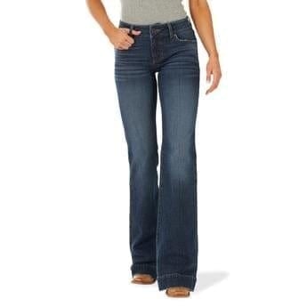 Wrangler Women's Retro Mae Trouser Jean-Shelby-Jeans-Wrangler-Whiskey Ray's Boutique, Women's Western Wear Boutique in Waxahachie, TX