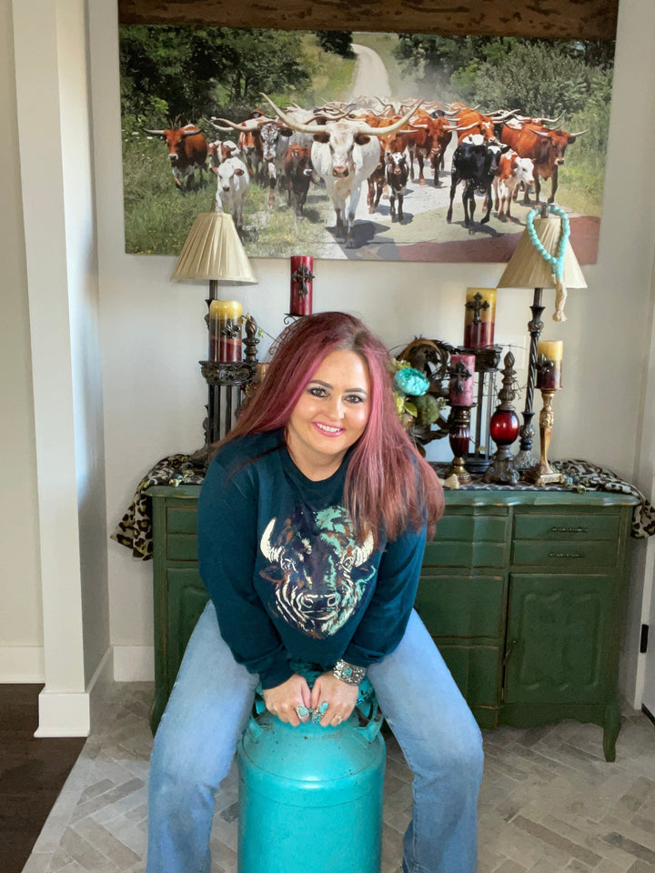 Wrangler® Retro® The Green Trouser Jean - High Rise - Wilma-Jeans-Wrangler-Whiskey Ray's Boutique, Women's Western Wear Boutique in Waxahachie, TX